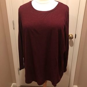 Mossimo Garnet Sweater Long Sleeve 4X
